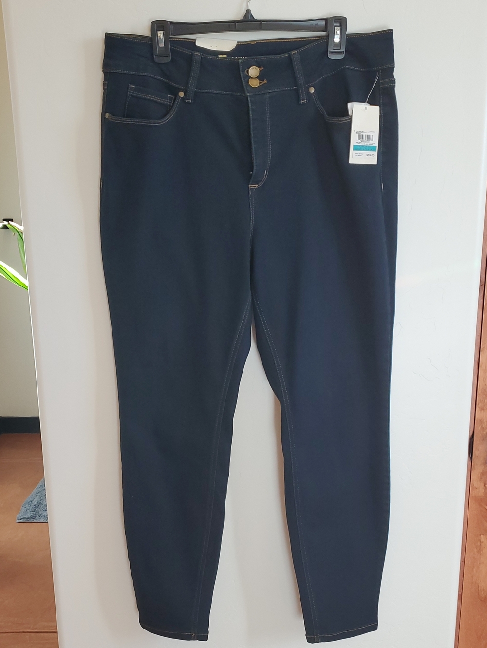 NWT Anne Klein Denim Jeans Stretch Size 16